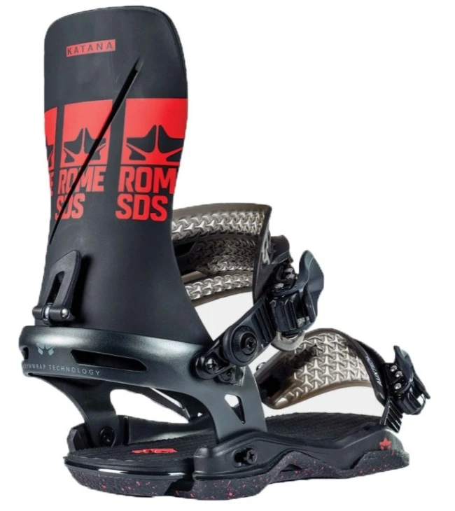 ROME SDS Rome Katana Snowboard Binding Black-red 4 ROME SDS Rome Katana Snowboard Binding Black-red - Afbeelding 2