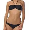 Roxy Solid Rio Bandeau Bikini Black -Snowboards Verkoop roxy solid rio bikini front 15472