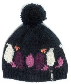 Roxy Holly Beanie Black-pink