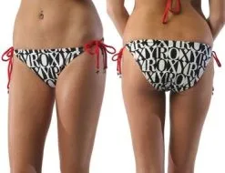 Roxy Love Tiki Tri Bikini Zwart (XS) 10 Roxy Love Tiki Tri Bikini Zwart (XS) -Snowboards Verkoop roxy love tiki bikini pant 12241