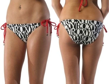 Roxy Love Tiki Tri Bikini Zwart (XS) 6 Roxy Love Tiki Tri Bikini Zwart (XS) - Afbeelding 4