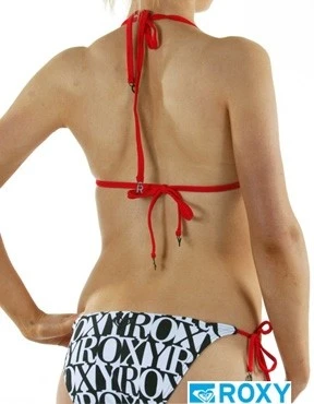 Roxy Love Tiki Tri Bikini Zwart (XS) 4 Roxy Love Tiki Tri Bikini Zwart (XS) - Afbeelding 2