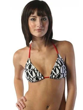 Roxy Love Tiki Tri Bikini Zwart (XS) 5 Roxy Love Tiki Tri Bikini Zwart (XS) - Afbeelding 3