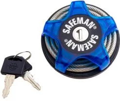 Safeman Tectory 2.0 Cable Lock 8 Safeman Tectory 2.0 Cable Lock -Snowboards Verkoop safeman blauw slot sleutel 18609