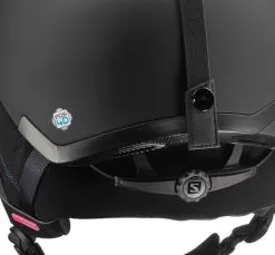 Salomon Shiva Women's Ski Helmet Black -Snowboards Verkoop salomon shiva womens helmet white 20255 rear l39037200