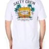 Salty Crew Salty Hut Short Sleeve T-shirt White -Snowboards Verkoop salty crew salty hut ss t shirt white rear 22189