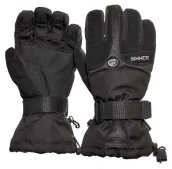 Sinner Everest Ski Glove Black