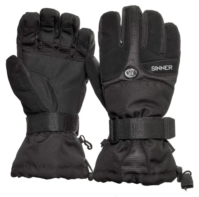 Sinner Everest Ski Glove Black 3 Sinner Everest Ski Glove Black