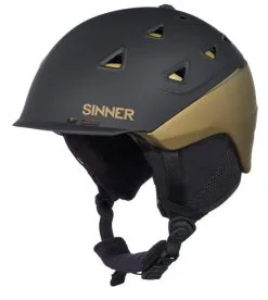 Sinner Stoneham Helmet Matte Black/gold