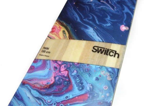 Switch Boards Switch Twin Abstract 40" Complete Longboard 6 Switch Boards Switch Twin Abstract 40" Complete Longboard - Afbeelding 4