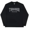 Thrasher Low Low Logo Longsleeve T-shirt Black