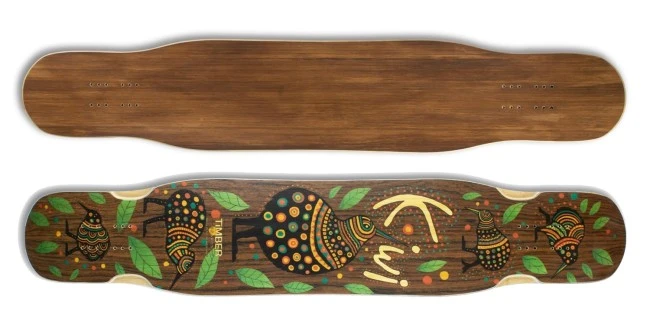 Timber Boards Timber Kiwi 46.85" Medium Flex Dancer 3 Timber Boards Timber Kiwi 46.85" Medium Flex Dancer