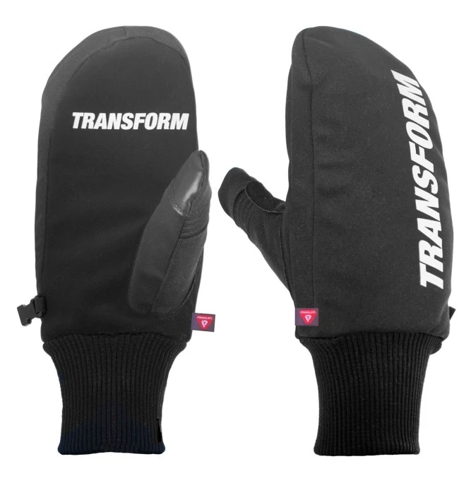 Transform The K.O. Snowboard Mitten Gloves 15K Black 3 Transform The K.O. Snowboard Mitten Gloves 15K Black