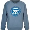 Van One Classic Cars Bulli Face Classic VW Sweatshirt -Snowboards Verkoop van one bulli face classic vw sweatshirt blue 19912