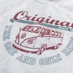 Van One Classic Cars Van One Original Ride VW Bulli T-Shirt Light Grey (M Only) -Snowboards Verkoop van one original ride vw bulli mens shirt light grey bordeaux grey 20464