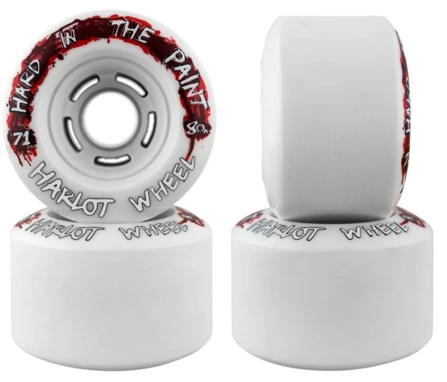 Venom Harlot HITP Cobra Wheels 71 Mm - 80a White 4 Venom Harlot HITP Cobra Wheels 71 Mm - 80a White - Afbeelding 2